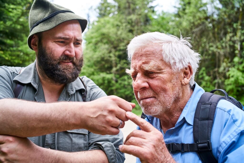 links, Wolfgang Schreil & Georg "Schorsch" Kirner